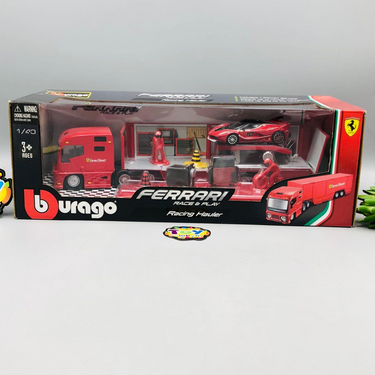 Bburago Race & Play Ferrari Hauler